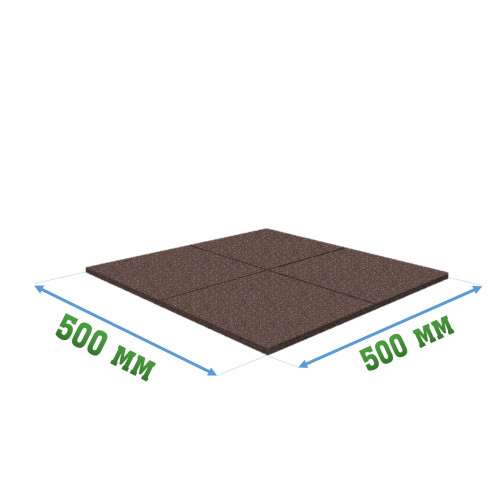 Напольное покрытие 500x500x20мм Standart