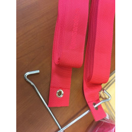 Разметка площадки для волейбола 9х18м (ленты)