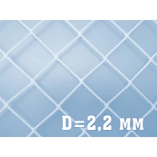 Сетки для ворот мини футбола d=2,2 (для зала)